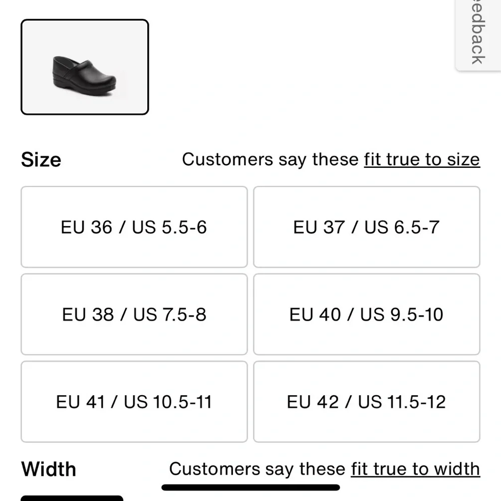 Dansko Professional Clog- Narrow - Picture 8 of 8